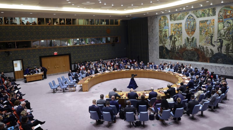 El Secretario General de las Naciones Unidas, Antonio Guterres, habla durante una reunión de alto nivel del Consejo de Seguridad, en una imagen de archivo. Foto: EFE