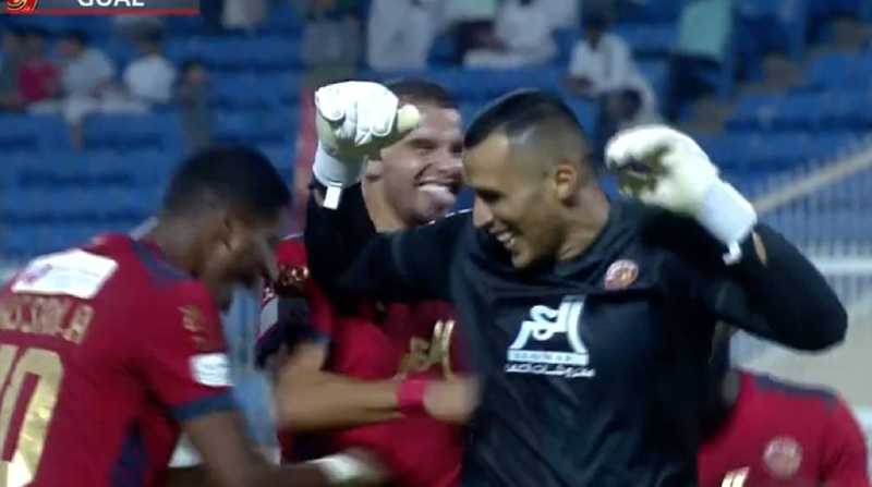 El golazo de Zeghba ayudó a la victoria 2-0 del Damac sobre Al Taee, en la Jornada 5 en la Primera División de Arabia Saudita. Foto: Captura de video