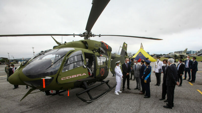 Foto referencial. Helicópteros sobrevolaron el cielo del Valle de los Chillos, este 10 de mayo del 2023. Foto: Archivo / EL COMERCIO.