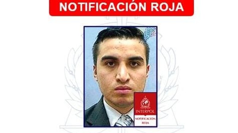 Activaron la notificación roja de Interpol en 195 países para capturar a Germán Cáceres, presunto autor del Femicidio de María Belén Bernal. Foto: Policía Nacional