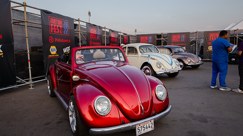La 'Beetclean fest' es una exhibición de autos Wolkswagen que se desarrolla como parte del Motorfest. Foto: Cortesía