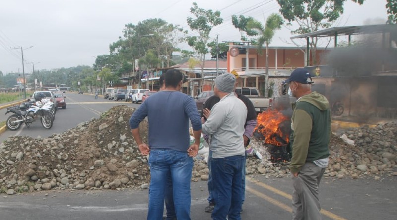 Ciudadanos de Quevedo se movilizan por la seguridad. Foto: Cortesía
