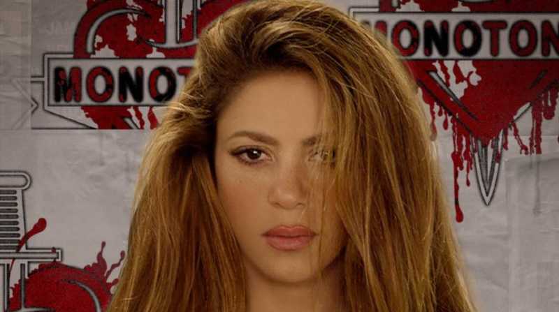 Shakira y Ozuna interpretan la canción Monotonía estrenada el miércoles. Foto: Facebook de la artista