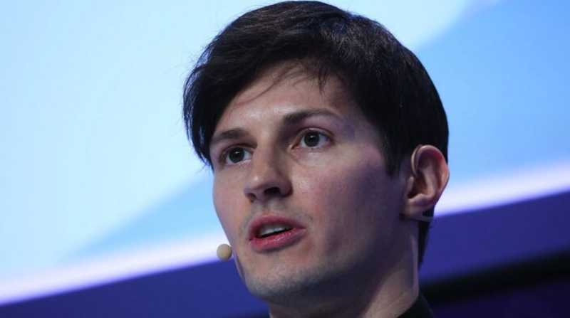 El creador y fundador ruso de Telegram, Pavel Durov, durante una de sus conferencias. Foto: Internet
