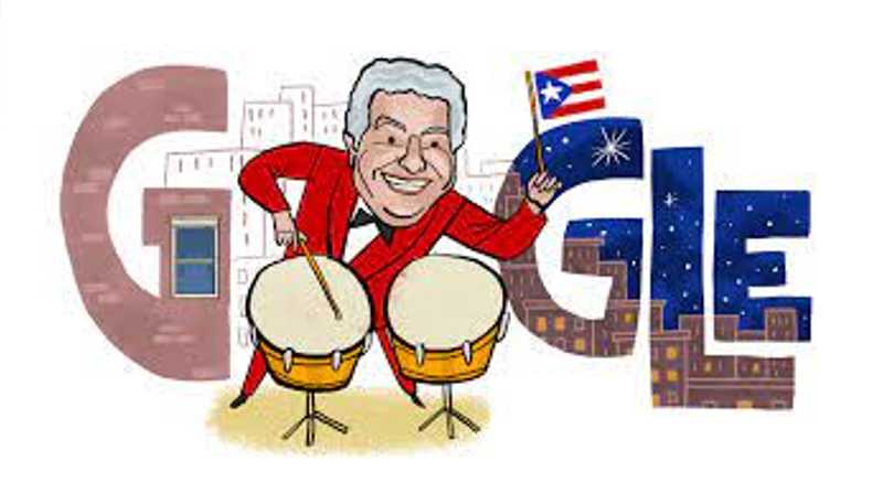 Google recuerda la vida del salsero Tito Puente. Foto: Internet