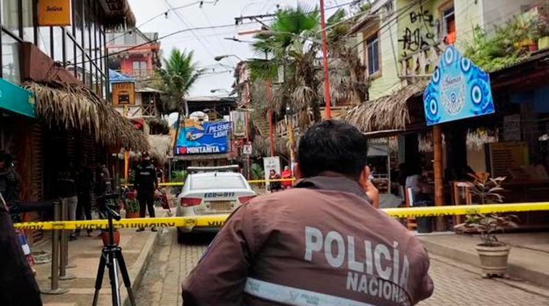 La turista peruana fue hallada en una maleta y se presume que su pareja la asfixió. Foto: El Diario de Manabí