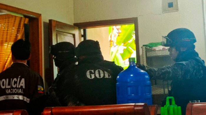 Las autoridades ejecutaron los allanamientos en cuatro provincias. Foto: Fiscalía General del Estado