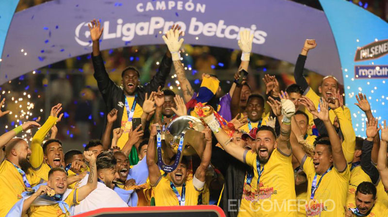 Agas became Ecuador’s champion in the final against Barcelona