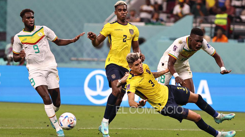 Ecuador y Senegal juegan en el Mundial Qatar 2022, el 29 de noviembre del 2022. Foto: Diego Pallero / EL COMERCIO