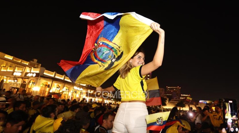 Interés por Ecuador se dispara tras la victoria de la selección ante Qatar. Foto: Diego Pallero / EL COMERCIO