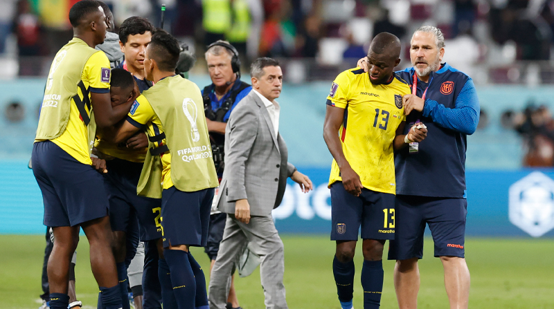 Ecuador quedó eliminado del Mundial de Qatar 2022. Foto: EFE
