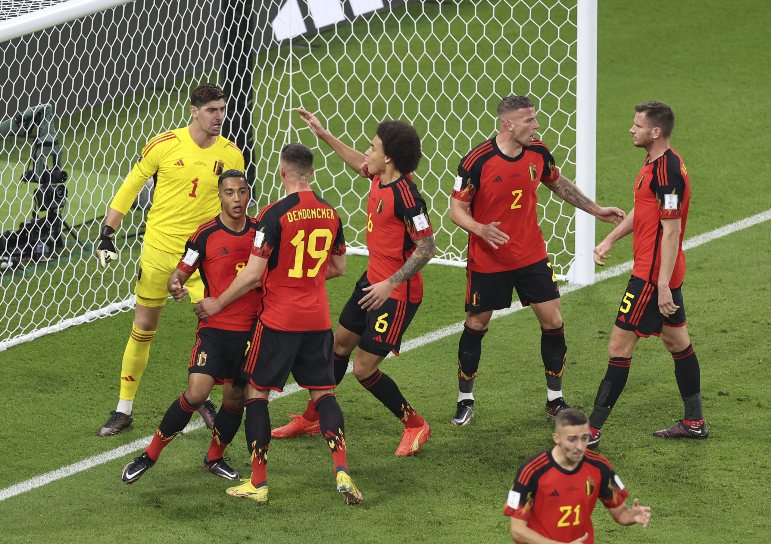 La Selección de Bélgica sufre de problemas a la interna entre sus jugadores en pleno Mundial. Foto: Xinhua.