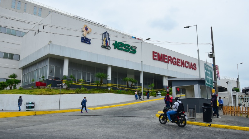 El Hospital General Norte Los Ceibos se inauguró en 2017. Fiscalía y Contraloría han identificado irregu­laridades. Foto: Enrique Pesantes / EL COMERCIO.