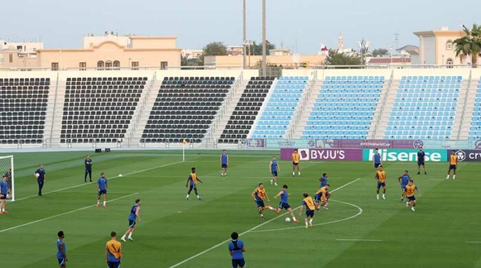 La Selección de Inglaterra inaugurará el Grupo B en el Mundial de Qatar 2022 en un partido ante Irán. El choque será el primero en llevarse a cabo este lunes 21 de noviembre a las 08:00. Foto: Twitter
