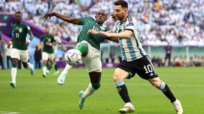 La Selección de Argentina perdió en su debut en el Mundial Qatar 2022 ante Arabia Saudita. Foto: Twitter Selección de Argentina.