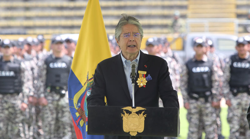 Guillermo Lasso destacó la relevancia de la incorporación de nuevos guías penitenciarios, cuyo número aumentará en el primer semestre del 2023. Foto: Flickr Presidencia de Ecuador