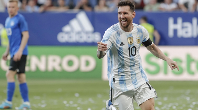 Para Lionel Messi, la selección de Argentina se parece a la del Mundial de Brasil 2014 por la buena relación que existe entre los futbolistas. Foto: EFE.