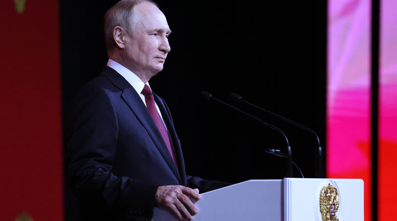 El Gobierno ruso de Vladimir Putin anunció sanciones para ciudadanos canadienses. Foto: EFE