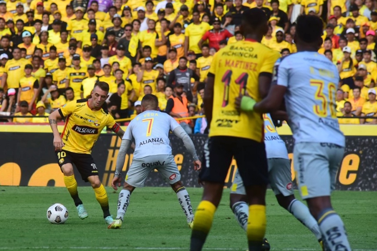Barcelona y Aucas definen al campeón de Ecuador en el 2022. Foto: Enrique Pesantes/El Comercio