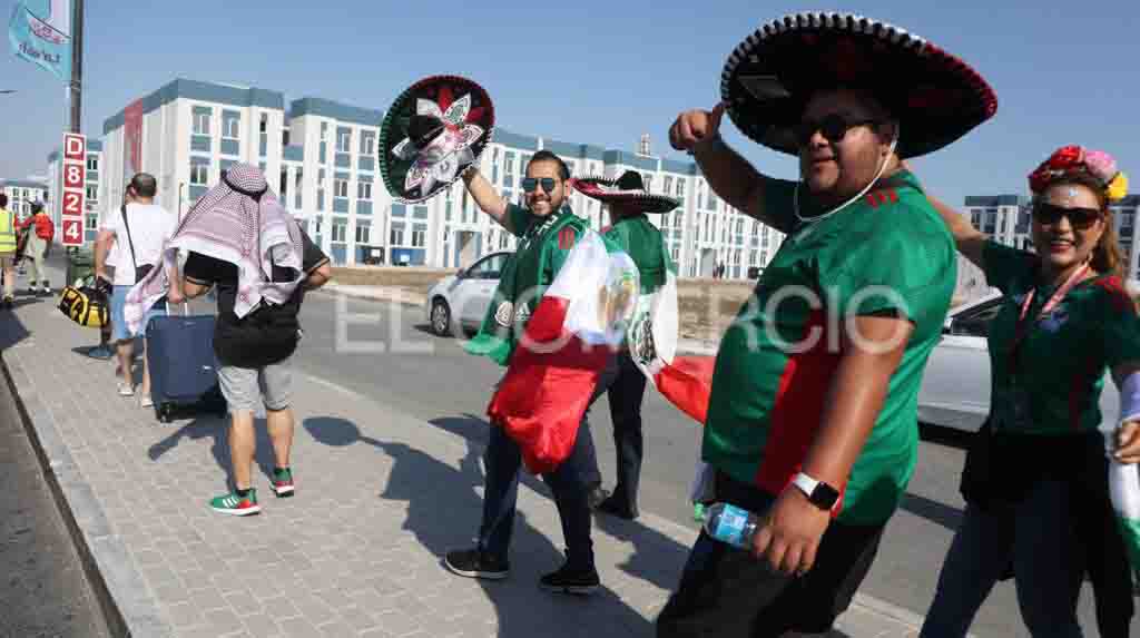 Imagen referencial. En las calles de Doha se regsitró una pelea entre hinchas de Argentina y México. Foto: Diego Pallero / EL COMERCIO