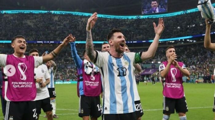 Un video de la celebración de Messi desató la polémica con Saúl Canelo Álvarez. Foto: Instagram @lionelmessi