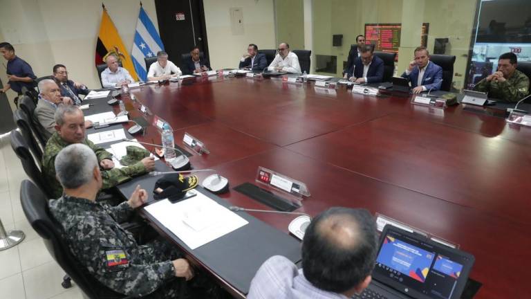 Guillermo Lasso encabezó la reunión del Cosepe el 3 de noviembre. Foto: Presidencia