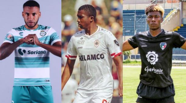 Ayrton Preciado, William Pacho y Kevin Rodríguez estarán en el Mundial de Qatar 2022. Foto: Redes Sociales de los futbolistas