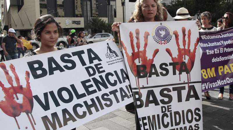 La Alianza Mapeo dio a conocer el reciente reporte sobre las cifras de femicidios en Ecuador. Foto: Archivo/ EL COMERCIO