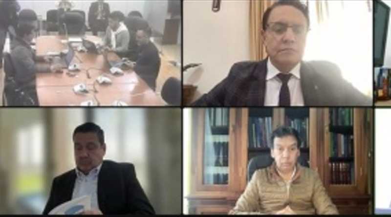 Integrantes de la Comisión de Fiscalización solicitaron prórroga. Foto: Twitter Asamblea Nacional