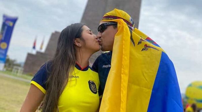 Hinchas cuentas las horas para ver el partido entre Ecuador y Países Bajos. Foto: Facebook El Mundo de la Mitad del Mundo