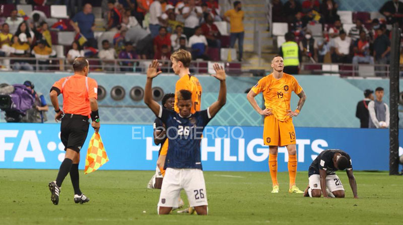 La Selección de Ecuador empató contra Países Bajos, en el segundo partido del Mundial Qatar 2022. Foto: Diego Pallero/ EL COMERCIO