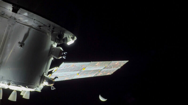La misión espacial no tripulada Artemis I se encuentra volviendo a la Tierra. Foto: Twitter NASA.