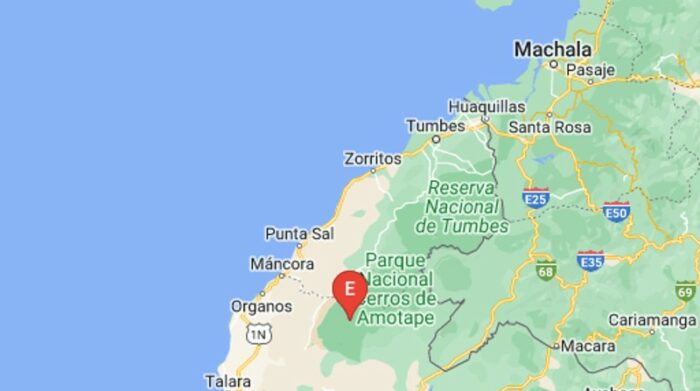 Sismo de 5.9 en Tiura, Perú reportó el Instituto Geofísico este 8 de noviembre de 2022. Foto: IG