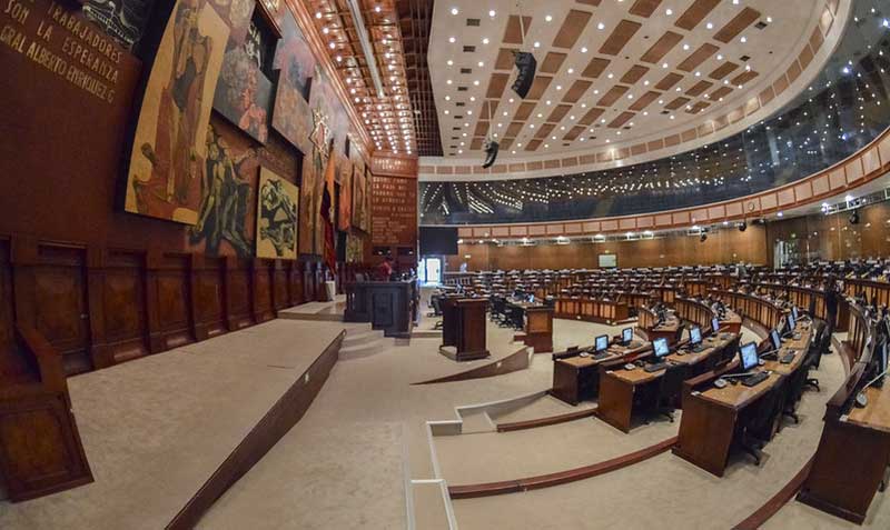 El Pleno de la Asamblea se instalará este martes 29 de noviembre del 2022 para tramitar el proyecto de Ley para derogar la reforma tributaria. Foto: Asamblea