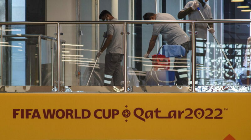 Las entidades organizadoras se alistan para el Mundial de Qatar 2022. Foto: EFE.