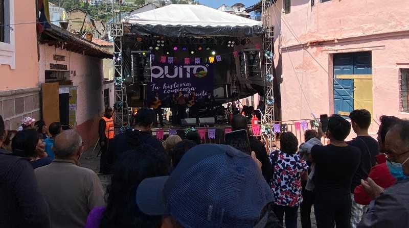 Imagen referencial. Las fiestas de Quito se realizan con distintos eventos. Foto: Facebook Turismo Quito