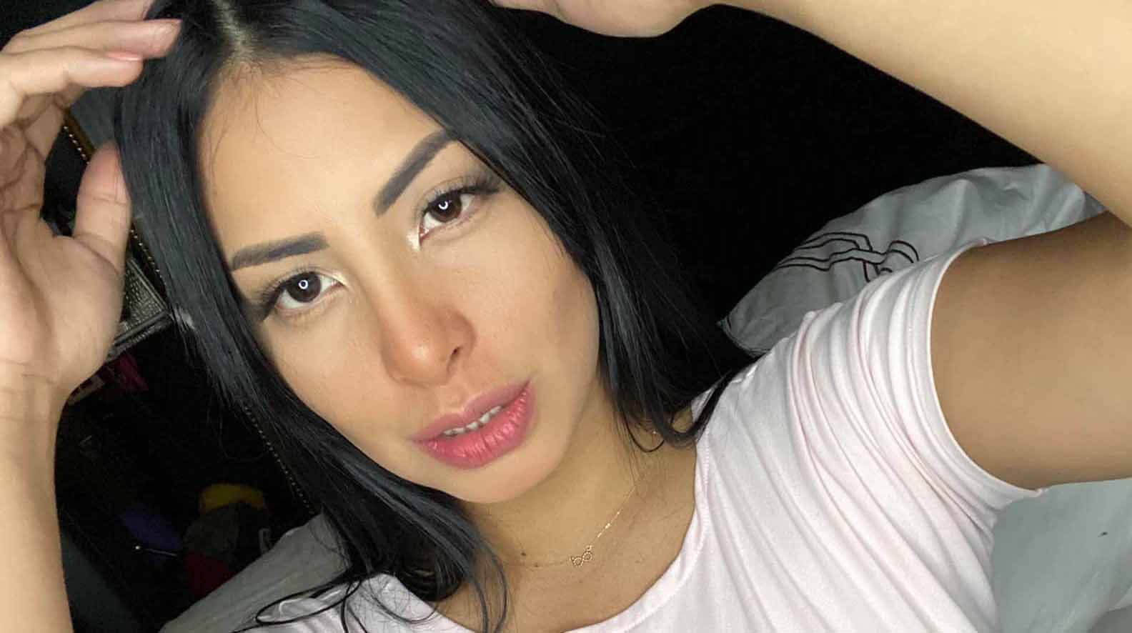 La modelo Luisa Espinoza es investigada por el supuesto delito de pornografía infantil. Foto: Facebook