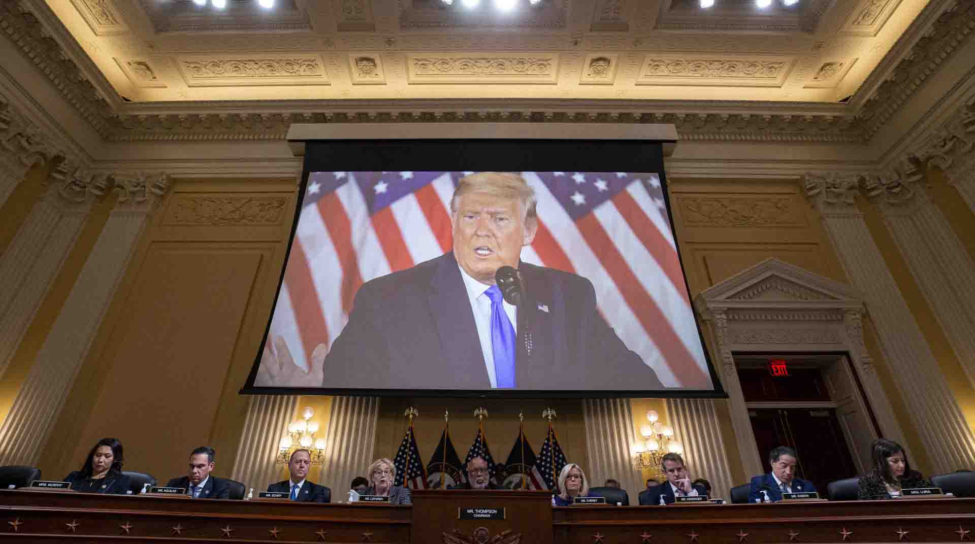 Un comité del Congreso de Estados Unidos publicó este 30 de diciembre las declaraciones de impuestos del expresidente Donald Trump. Foto: EFE