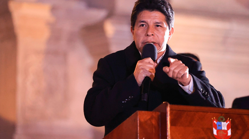 el expresidente Castillo deberá cumplir con la semana de detención impuesta por el juez Juan Carlos Checkley. Foto: Europa Press
