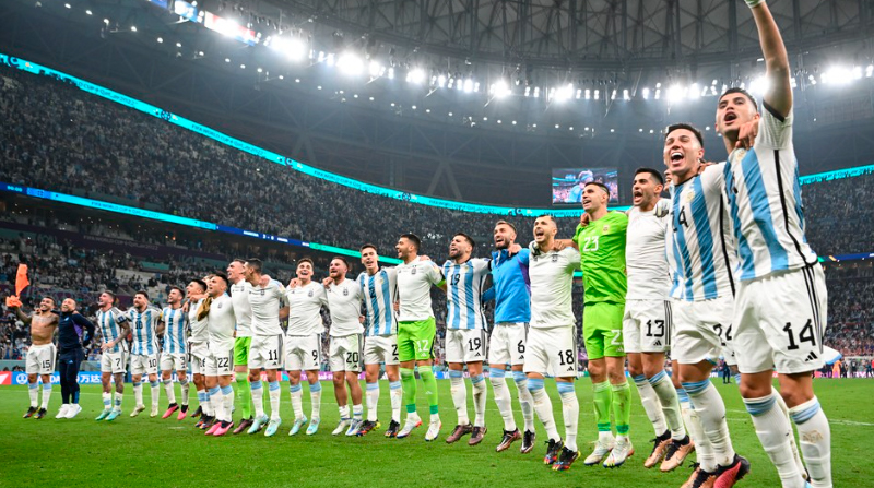 La selección de Argentina entrenó solo con la plantilla suplente. Foto: Instagram @afaseleccion