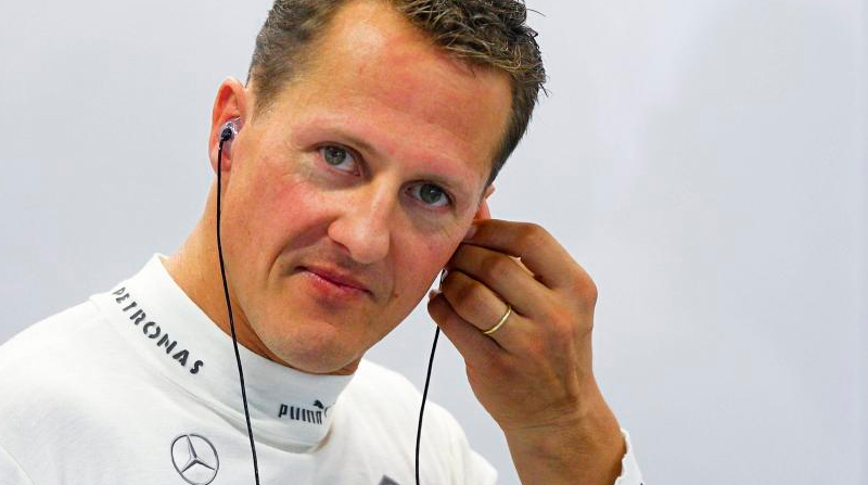 Michael Schumacher durante una sesión libre del Gran Premio de Singapur de Fórmula Uno. Foto: EFE