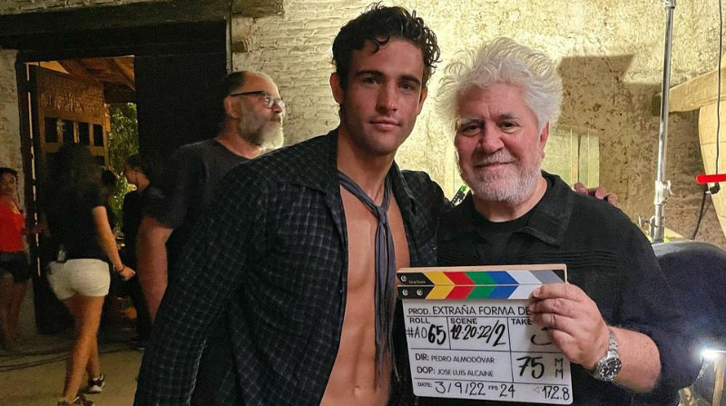 El director español, Pedro Almodóvar, presentará su corto western en Cannes. Foto: Instagram Jason Fernandez
