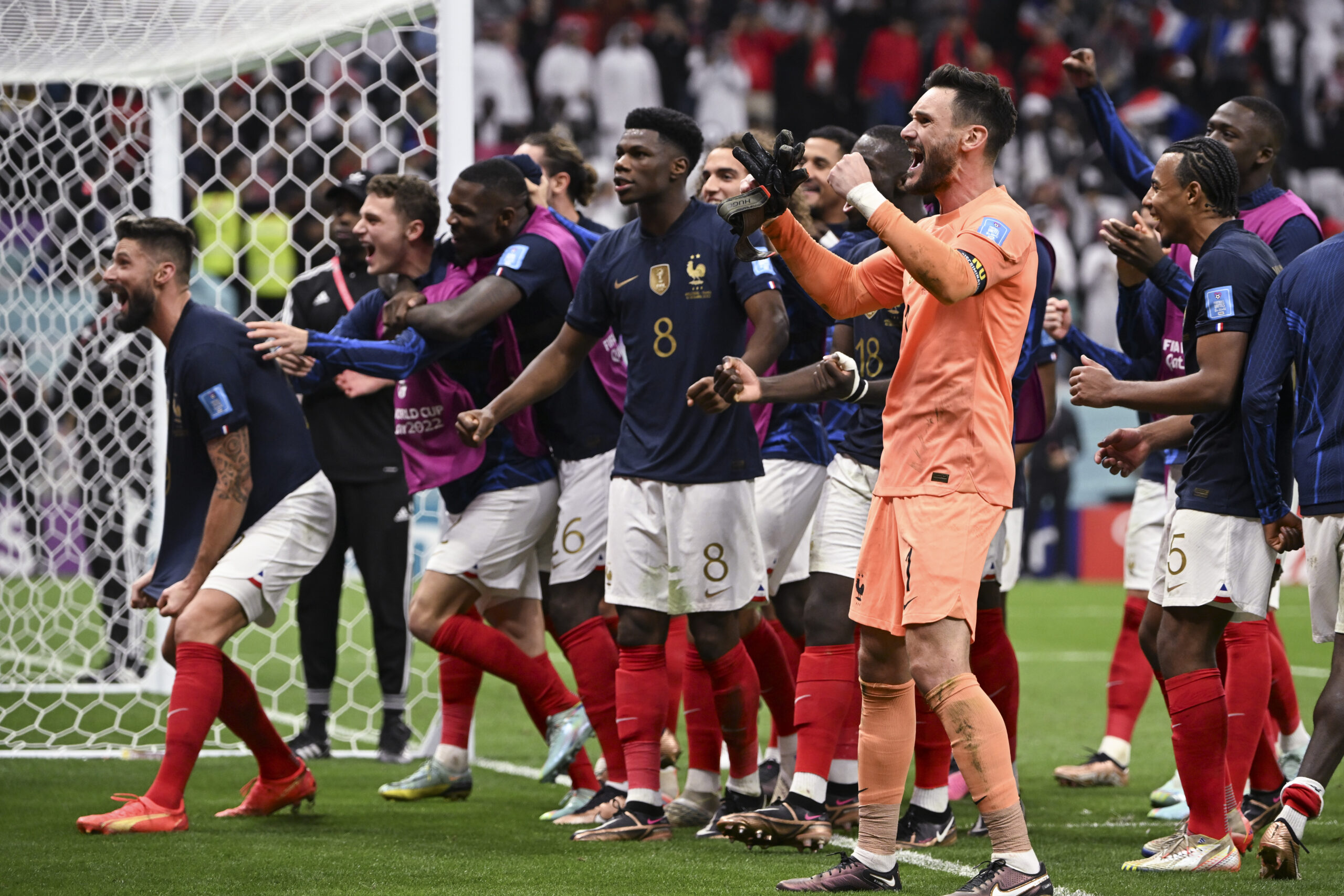 La Selección de Francia disputará su cuarta semifinal en los últimos siete Mundiales. Foto: Xinhua.