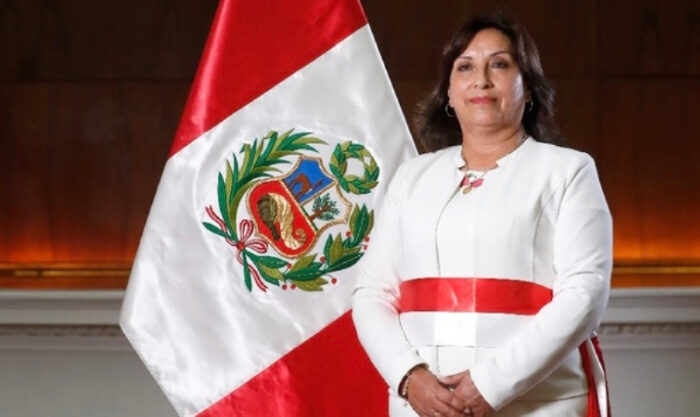 Dina Boluarte, la vicepresidenta del Perú, que fue llamada a jurar como nueva mandataria. Foto: Cortesía.