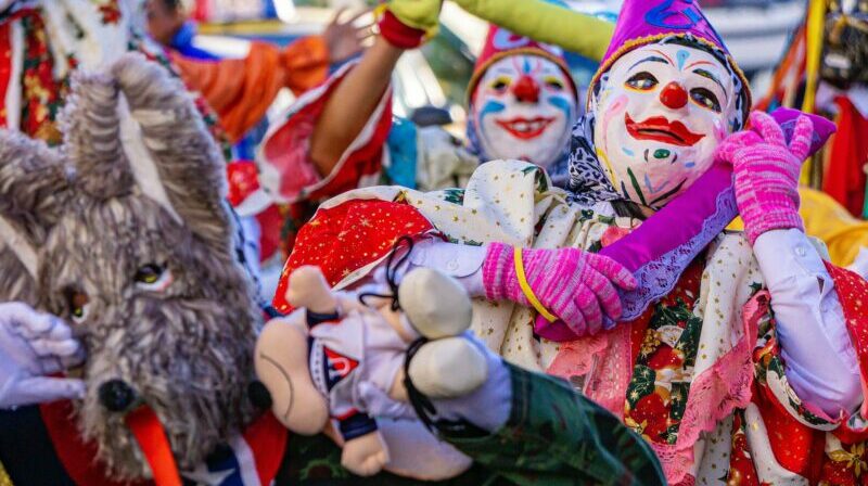 El pase del Niño Rey de Reyes se celebra todos los años en los primeros días de enero, en Riobamba. Foto: Twitter Gabriel Díaz.