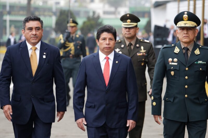 El expresidente de Perú, Pedro Castillo, aseguró que su destitución fue una orden de EE.UU. Foto: Europa Press.