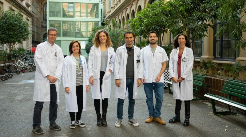 Equipo investigador del estudio de biomarcadores en sangre de Alzheimer en Barcelona, España. Foto: Europa Press.