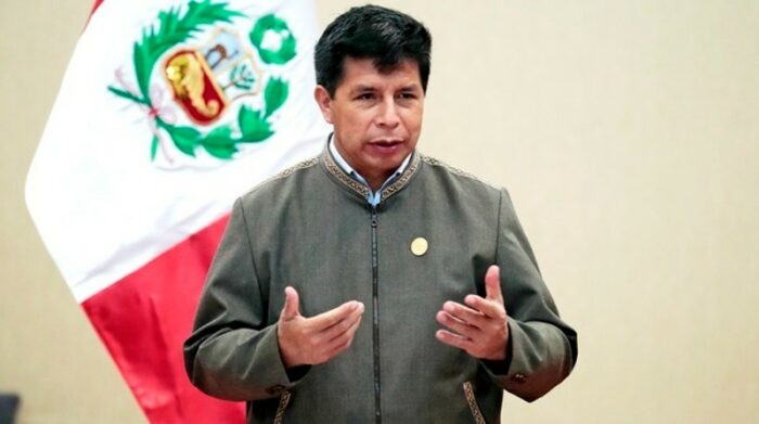 El presidente de Perú, Pedro Castillo. Foto: Presidencia de Perú
