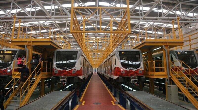El Metro de Quito se inauguró en su primera fase este 21 de diciembre de 2022. Foto: Julio Estrella / EL COMERCIO.
