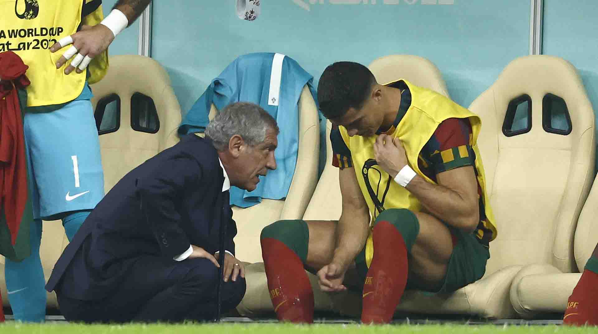 Cristiano Ronaldo, capitán de la selección portuguesa, "en ningún momento amenazó con abandonar" el equipo en el Mundial Qatar 2022. Foto: EFE